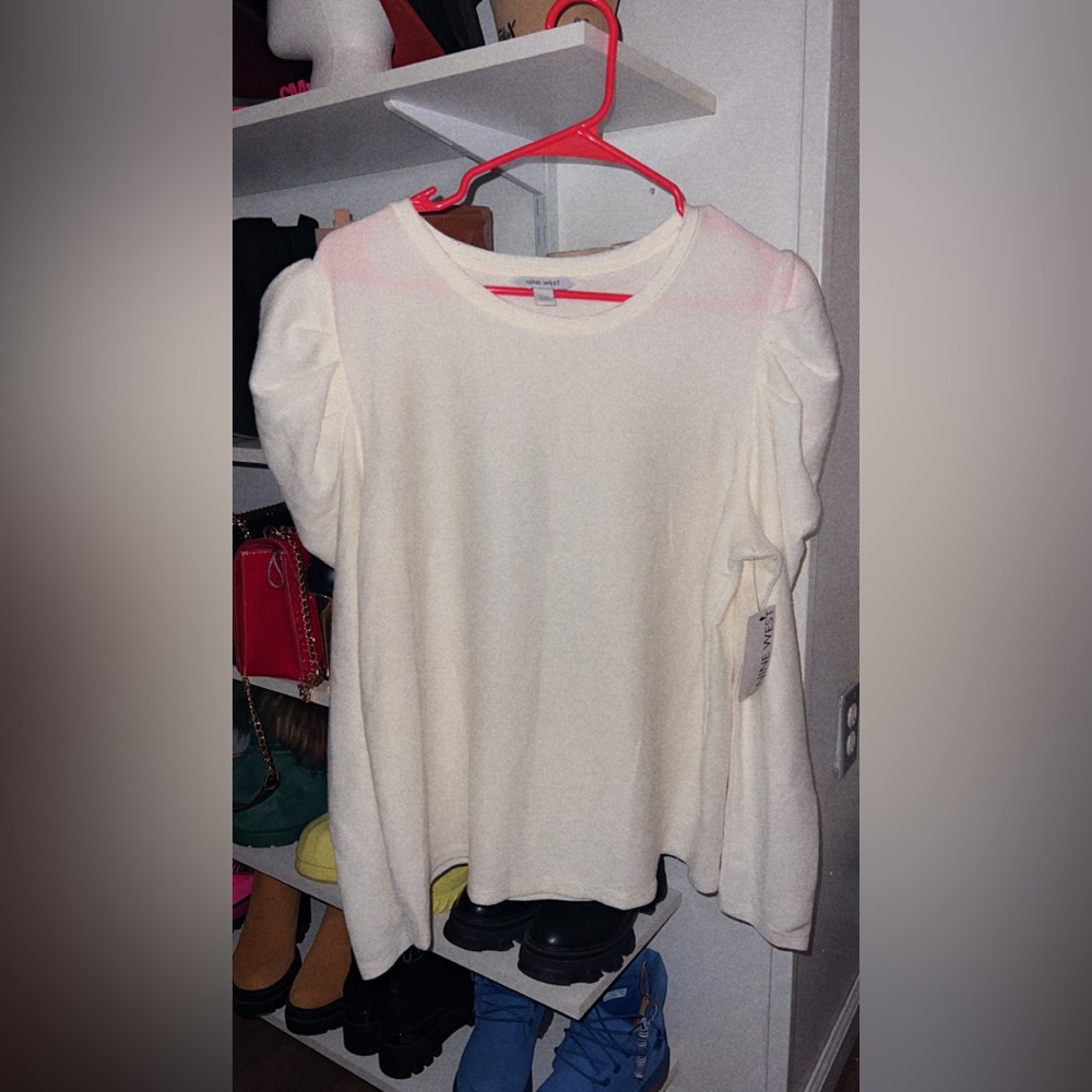 Nine West Cream Sweater